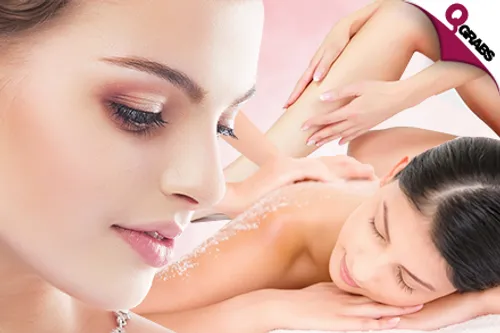 For QR120 Treat Yourself to a Moroccan Bath with Hair Spa OR a Whitening Scrub OR a Wax & Eyebrow Threading! (Up to QR350 Value)